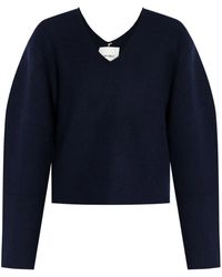 Lisa Yang - Pull En Cachemire Sara À Col V Au Dos - Lyst