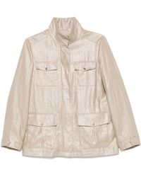 Herno - Jacke Aus Leinen - Lyst
