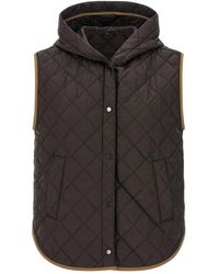 Brunello Cucinelli - Quilted Nylon Down Vest - Lyst