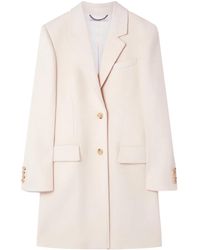 Stella McCartney - Single-Breasted Wool Coat - Lyst