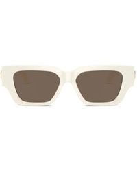 Versace - Medusa-Detail Square-Frame Sunglasses - Lyst