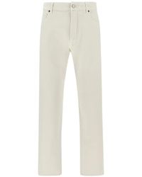 Paul & Shark - Varese Cotton Straight-Leg Trousers - Lyst