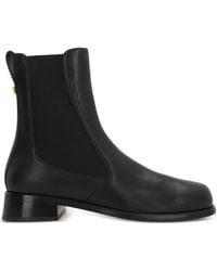 Sergio Rossi - Avenue Elasticated-Panels Chelsea Boots - Lyst