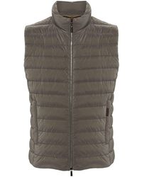 Moorer - Quilted Padded Gilet - Lyst