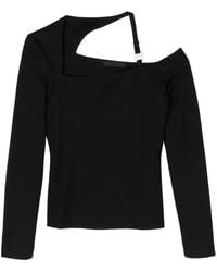 HELIOT EMIL - Open-Shoulder Long-Sleeve Top - Lyst
