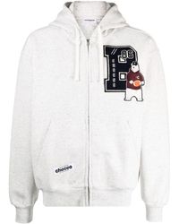 Chocoolate - Logo-patches Zip-up Hoodie - Lyst