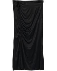 FARM Rio - Floral-Appliqué Maxi Skirt - Lyst