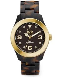 Ice-watch - Tortoiseshell-Effect Resin 43Mm Watch - Lyst