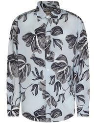 Altea - Overhemd Met Bloemenprint - Lyst