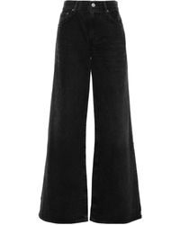 Agolde - Clara Low-rise Flared Jeans - Lyst