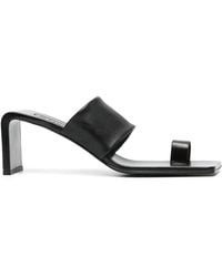 Jil Sander - 75Mm Leather Sandals - Lyst