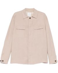 Eleventy - Polo-Collar Shirt Jacket - Lyst