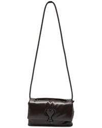 Ami Paris - Voulez-Vous Padded Leather Shoulder Bag - Lyst