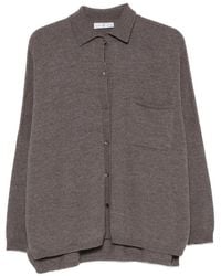 Whyci - Button-Up Chest-Pocket Cardigan - Lyst