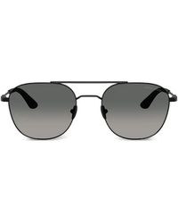 Giorgio Armani - Sonnenbrille Mit Doppelsteg - Lyst