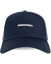 DSquared² - Logo-Print Baseball Cap - Lyst