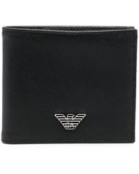 Emporio Armani - Leather Wallet - Lyst