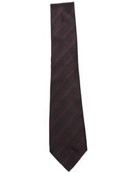 ZEGNA - Diagonal-Stripe Jacquard-Weave Tie - Lyst