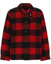 Woolrich - Check-Pattern Shirt Jacket - Lyst