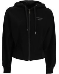 ARMANI EXCHANGE - Zip-Up Hoodie - Lyst
