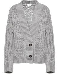 Malo - Cardigan En Maille Torsadée Anna - Lyst