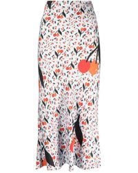 Sonia Rykiel - Midirock Mit Kirschen-Print - Lyst