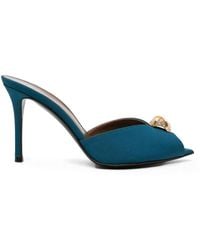 Giuseppe Zanotti - Intriigo Leather Mules - Lyst