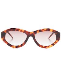 Casablancabrand - Monogram-plaque Cat Eye Sunglasses - Lyst
