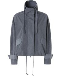 Pinko - Blouson Jacket With All-Over Micro Studs - Lyst