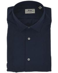Corneliani - Chemise Boutonnée À Col Italien - Lyst