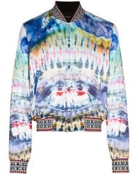 Amiri - Bomberjack Met Tie-Dye Print - Lyst