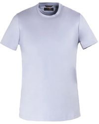 Moorer - Crew-Neck Cotton T-Shirt - Lyst