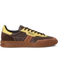 Polo Ralph Lauren - Bedford Suede Side Stripes Trainer - Lyst