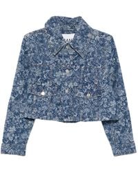 Ganni - Organic Cotton Jacket - Lyst