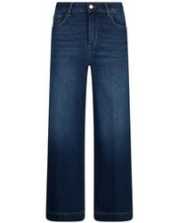 Liu Jo - Rhinestone-Embellishment Flared Jeans - Lyst