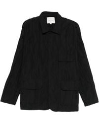 GONGDID DESIGN - Veste Texturée À Poches Poitrine - Lyst