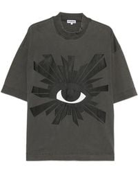 House of Errors - Graphic-Print High-Neck T-Shirt - Lyst