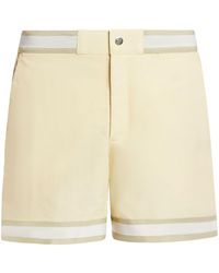 CHE - Striped Edges Deck Shorts - Lyst