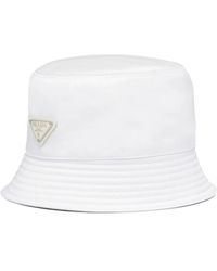 Prada - Cappello Bucket Con Logo - Lyst