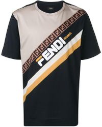 camiseta fila negra