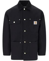 Carhartt - Veste Og Chore À Col En Velours Côtelé Et Patch Logo - Lyst
