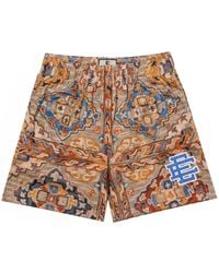 Eric Emanuel - Shorts Mit Logo-Patch - Lyst
