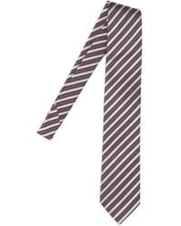 ZEGNA - Corbata de seda a rayas - Lyst