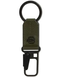 Piquadro - Carabiner Leather Keyring - Lyst