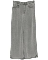 JNBY - Elastic Waistband Wide-Leg Jeans - Lyst