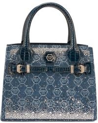 Philipp Plein - Small Logo-Detail Tote Bag - Lyst