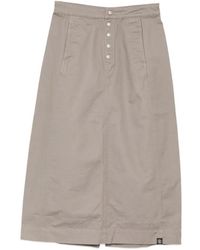 SPORT b. by agnès b. - Side-Slash Twill Skirt - Lyst