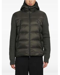 Moncler - Hooded Quilted Puffer Hybrid Jacket - Lyst
