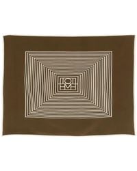 TOTEME - Logo-Print Silk Scarf - Lyst