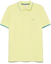 Sun 68 - Contrast-Trim Polo Shirt - Lyst